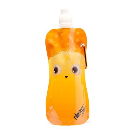 ZEES CREATIONS Zees Creations Pocket Bottle, Orange Monster CB1007